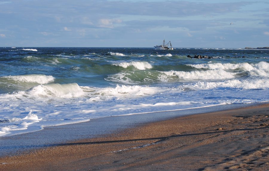 Vilano Beach sulla costa atlantica in Florida