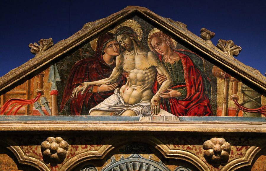 Madonna con Bambino e santi, 1505, in Santa Maria Maggiore a Guglionesi
