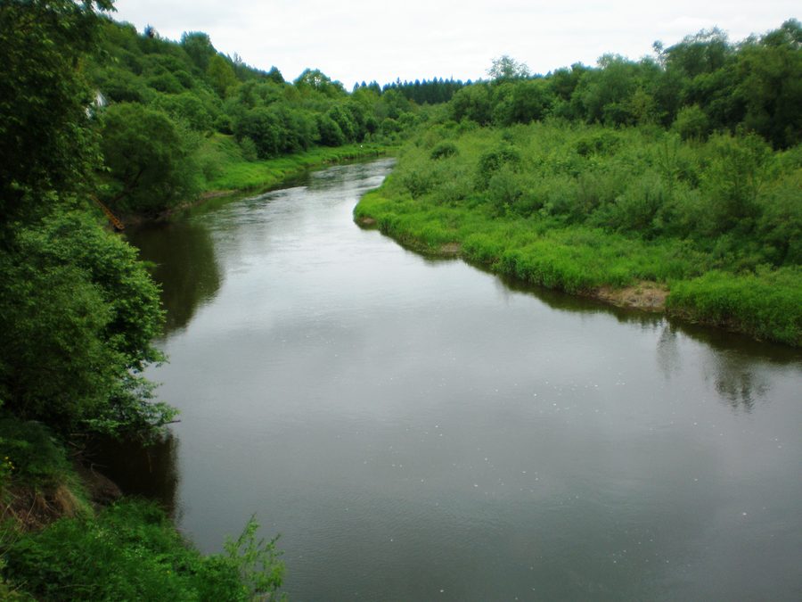 Dubysa River near Ariogala, Lithuania