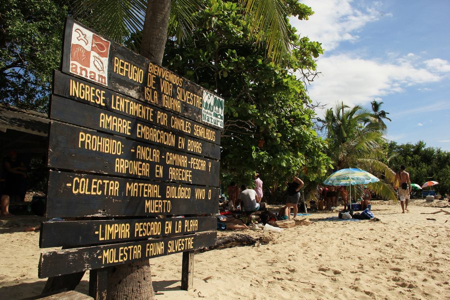 Isla Iguana, Panamá