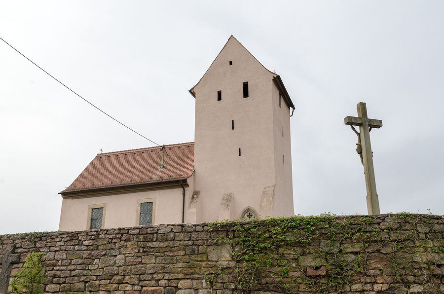 Katholische Friedhofskirche St. Peter und Paul in Niederlauer-Unterebersbach