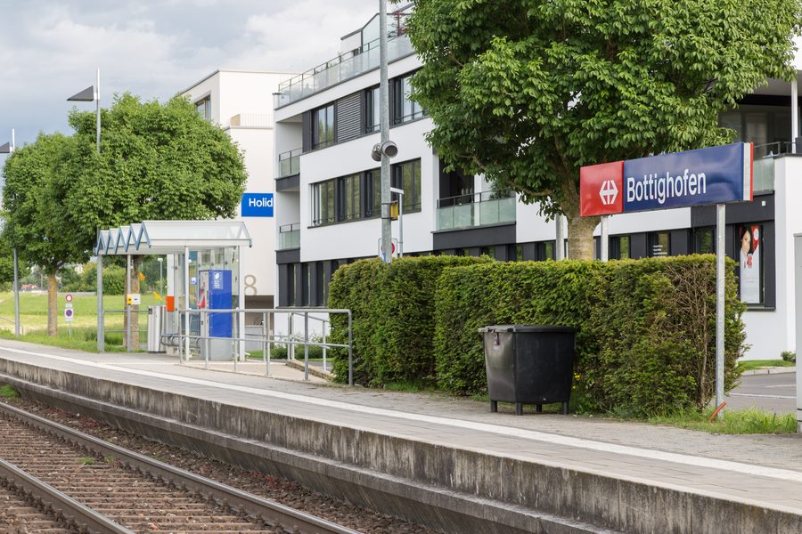Stazione di Bottighofen nel canton Turgovia