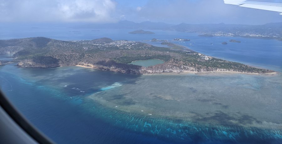 Vista sulla laguna di Mayotte