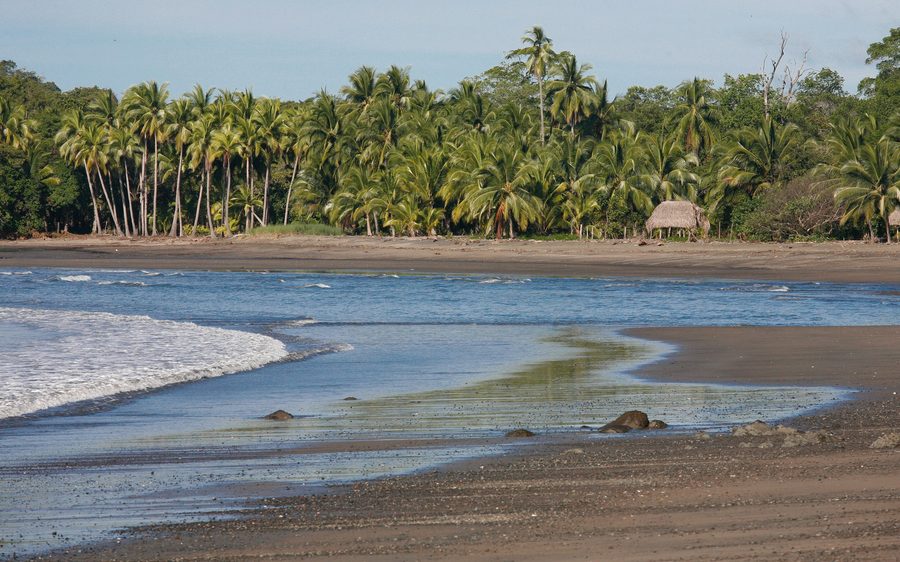 The beach at Santa Catalina on Panama’s Pacific coast in Veraguas