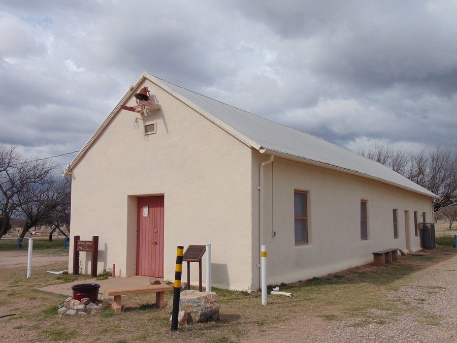 Storica Arivaca Schoolhouse del 1879 ad Arivaca, Arizona
