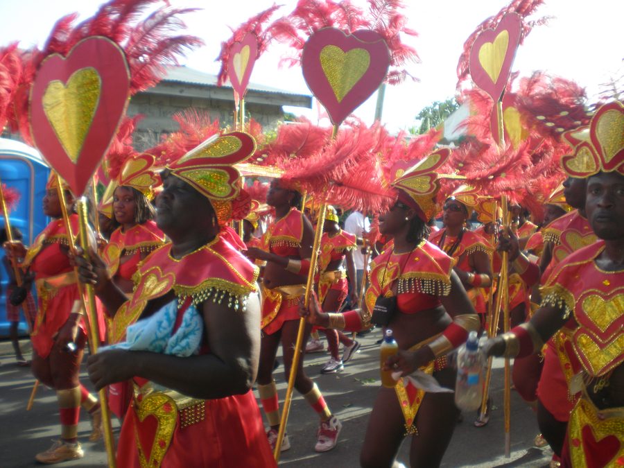 Atmosfera di carnevale ad Antigua