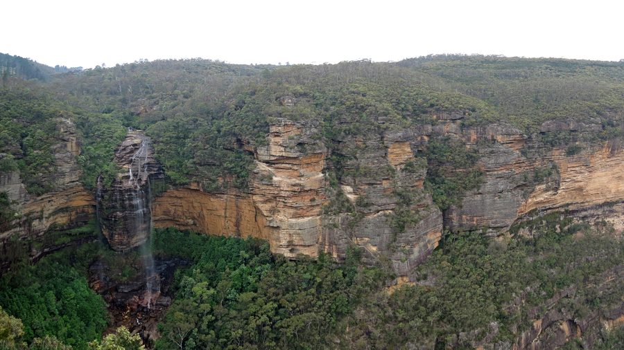Wentworth Falls nelle Blue Mountains del Nuovo Galles del Sud