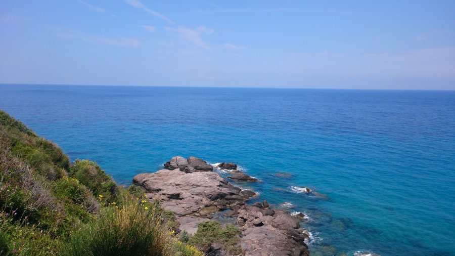 Area naturale protetta vicino alla spiaggia di Potami a Karlovasi, Samos