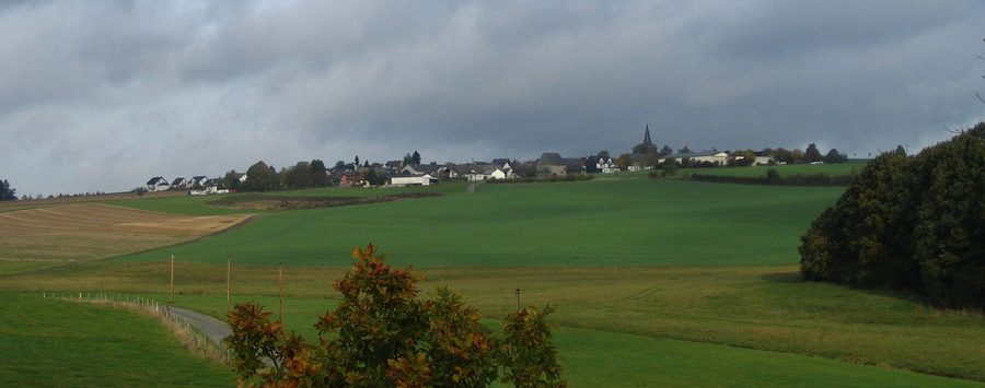 Südostansicht von Riegenroth im Hunsrück