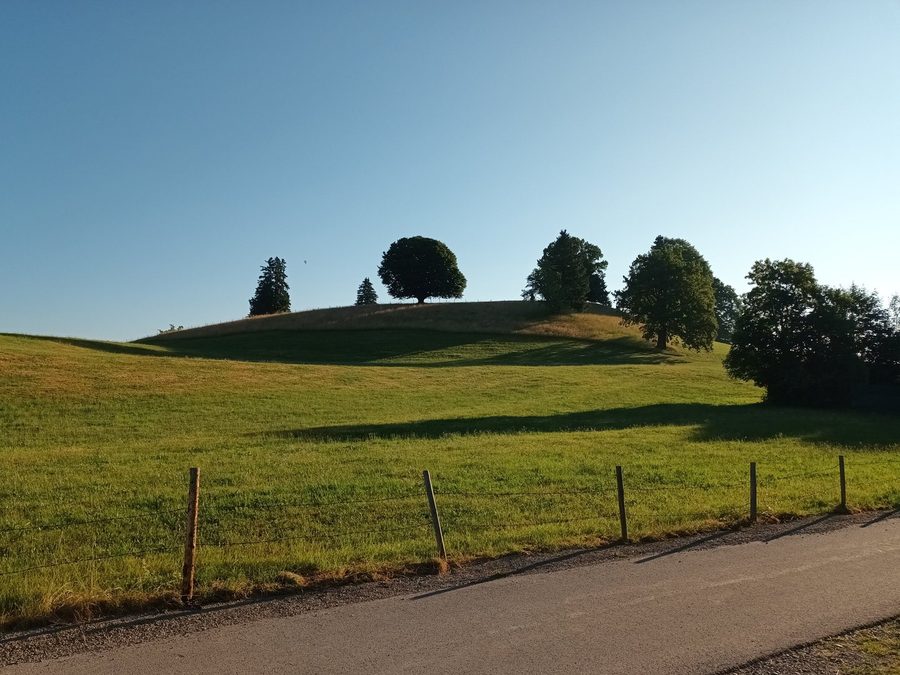 Collina Schöney a sud di Dietringen nel comune di Rieden am Forggensee
