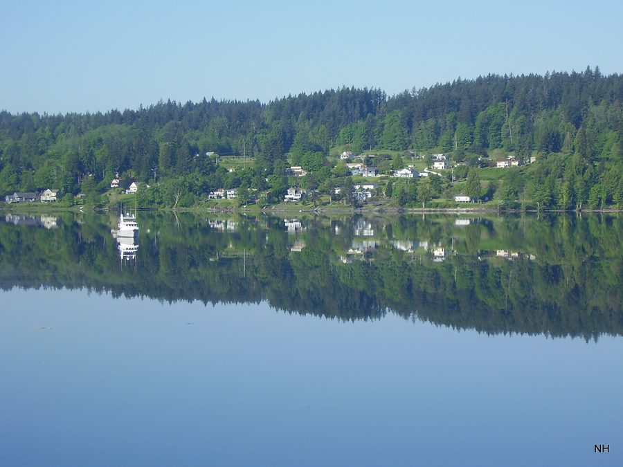 Poulsbo sulla Liberty Bay a Kitsap