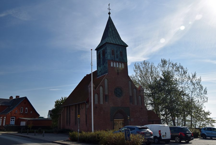 Chiesa di Egernsund nel comune di Sønderborg