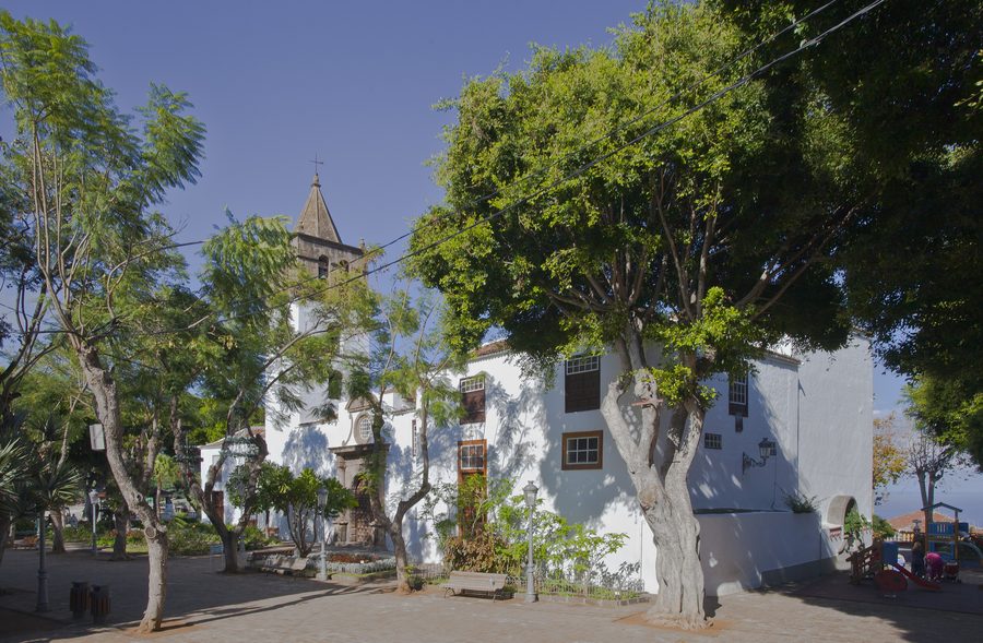 Vista esterna della chiesa parrocchiale di San Marcos a Icod de los Vinos