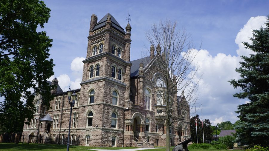 Oxford County Court House in Woodstock, Ontario