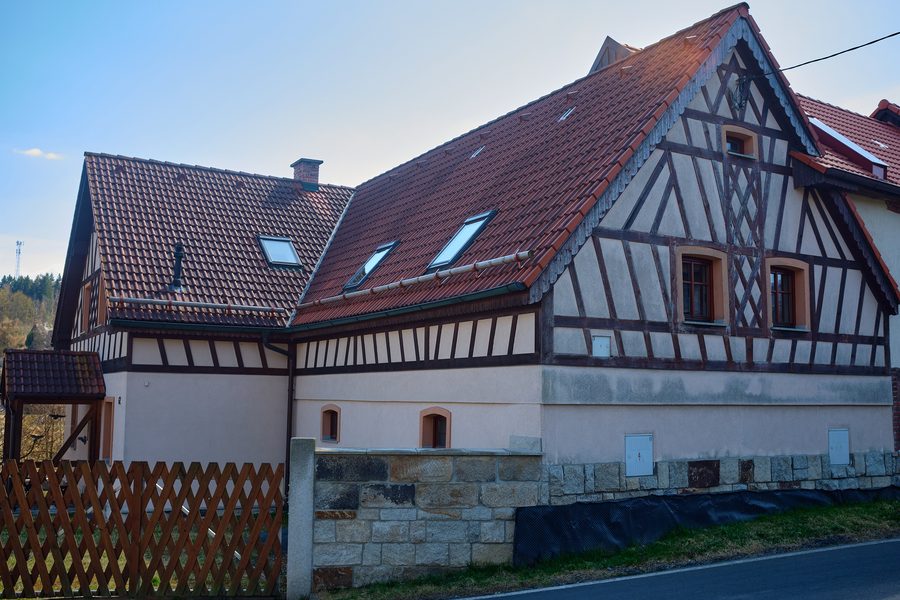 Celní-Straße Nr. 62 in Plesná im Bezirk Cheb