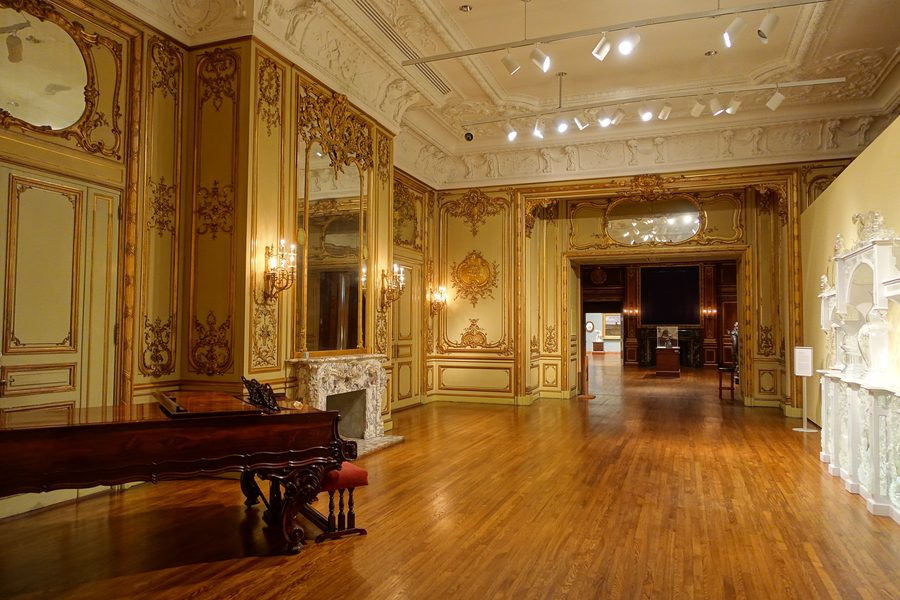 Innenansicht des John and Mable Ringling Museum of Art in Sarasota, Florida