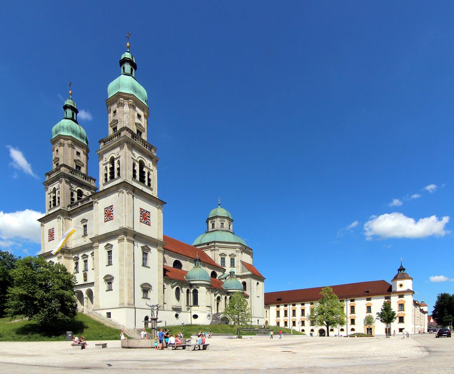 Basilica di San Lorenzo e Residenza principesco-abaziale in Hildegardplatz a Kempten