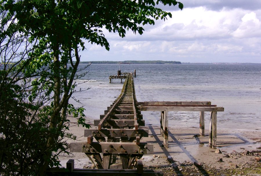 View of the Flensburg Outer Fjord near Dollerup
