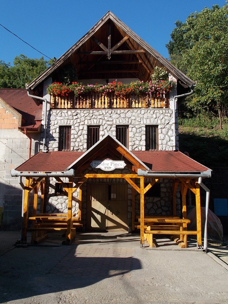 Cantina a Szépasszonyvölgy, Eger, Ungheria.