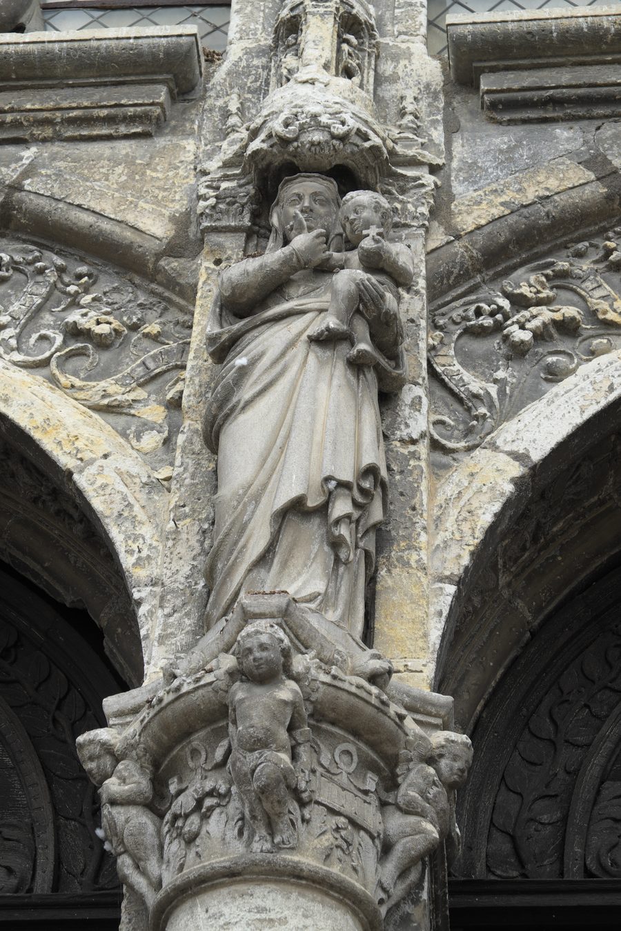 Notre-Dame-Kirche in Saint-Calais im Département Sarthe