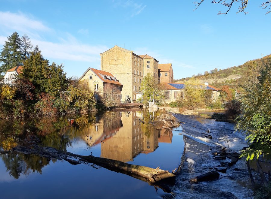 Wehr und Bannmühle in Odernheim am Glan