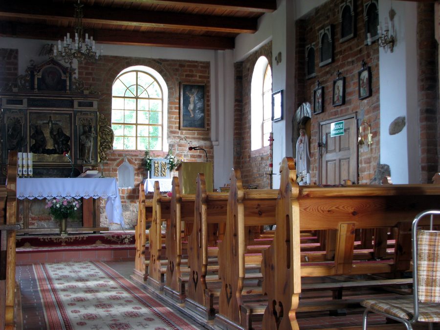 Exaltation of the Holy Cross church in Sucha Koszalińska, Poland