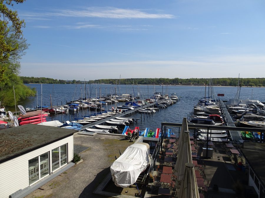 Hafen am Großen Wannsee in Berlin