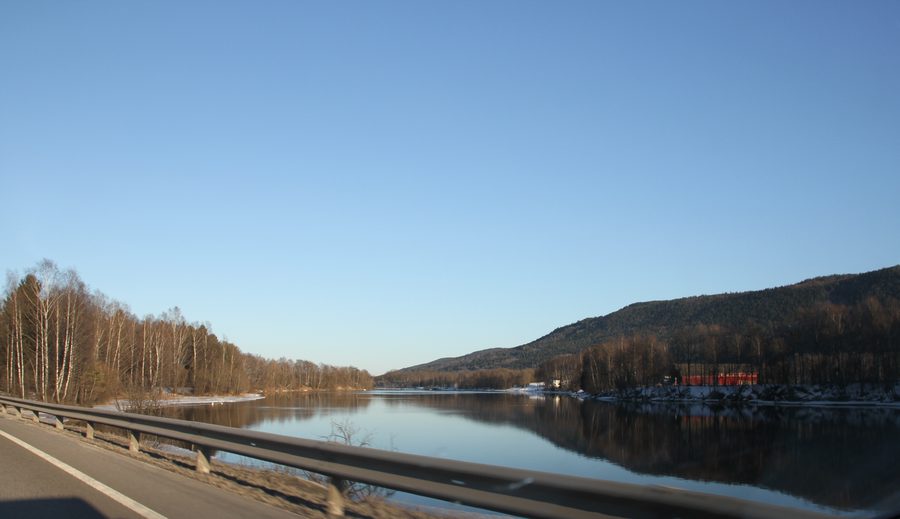 La Drammenselva nell’area di Nedre Eiker a ovest di Drammen