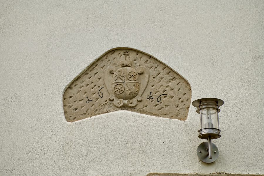Außenansicht der katholischen Pfarrkirche Mariä Verkündigung in Wolkshausen