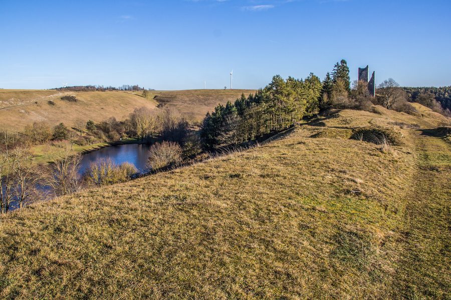 Burg Bechthal am Bechthaler Weiher