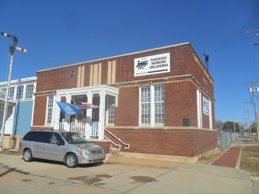 Il Railroad Museum of Oklahoma a Enid, Oklahoma