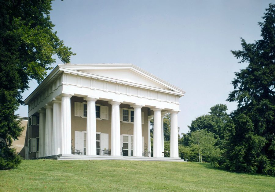 Andalusia, una storica tenuta in stile Greek Revival nel Bensalem Township, Pennsylvania