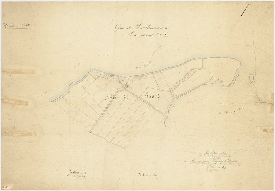 File:Kadastrale kaart van de gemeente Haarlemmerliede en Spaarnwoude, sectie C, Inventarisnummer NL-HlmNHA 51001167a.JPG
