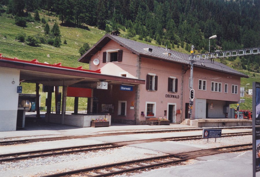 SBB Historic - Oberwald MGB station building
