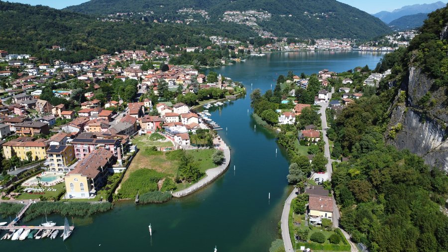 File:Aerial views of lavena ponte tresa (1).jpg
