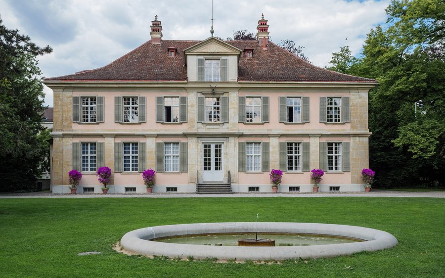 Museum Lindengut in Winterthur (Süd- und Gartenseite)