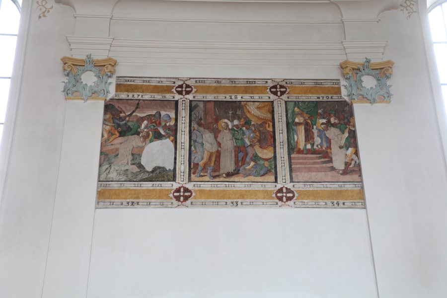 File:Baar StMartin Wandgemälde Nordwand Kirchenschiff 1K4A3768.jpg