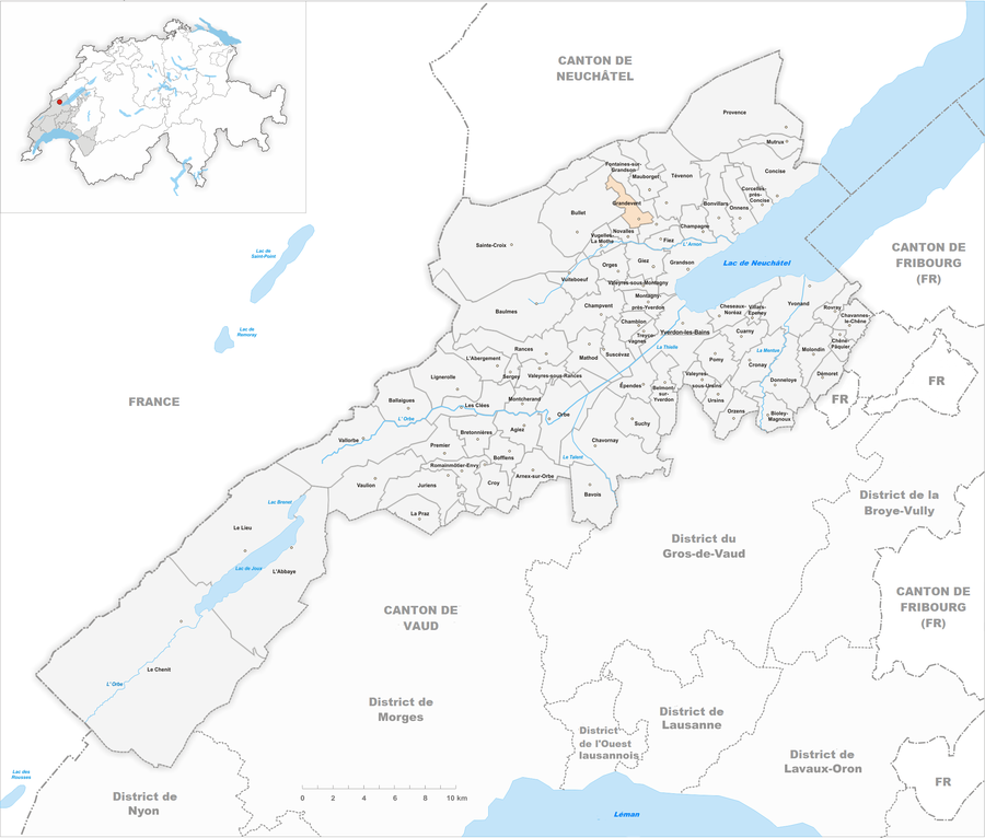 Carte commune Grandevent 2017