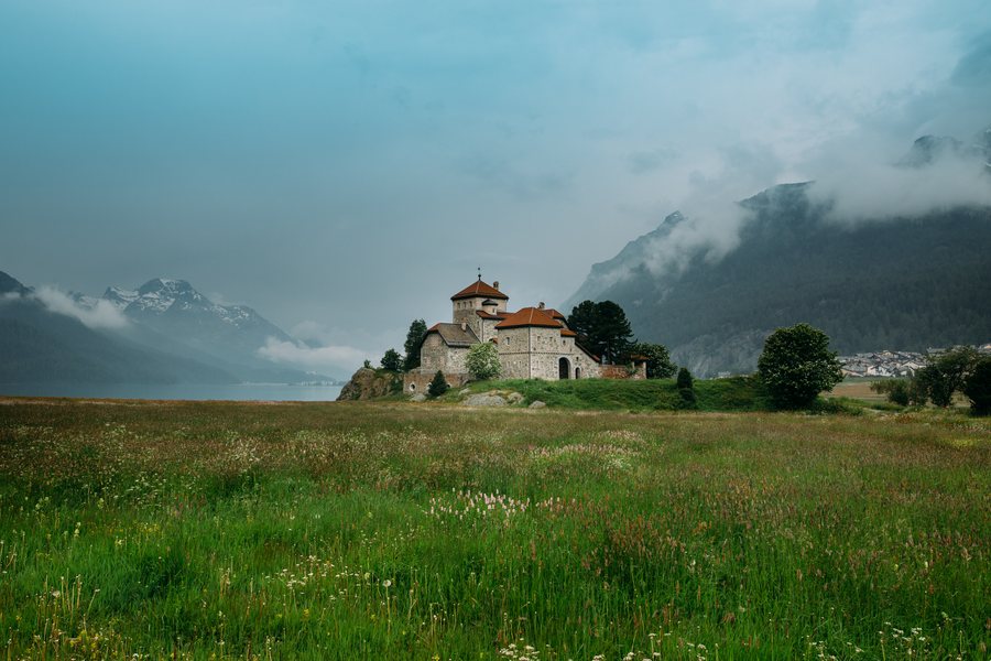 File:Castle Crap da Sass in the clouds, Silvaplana, Switzerland.jpg