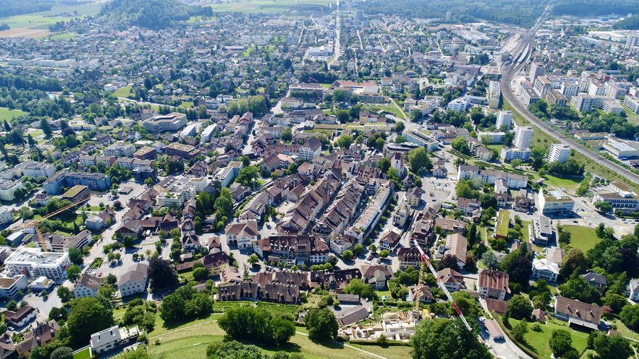 File:Lenzburg aerial 2017.jpg