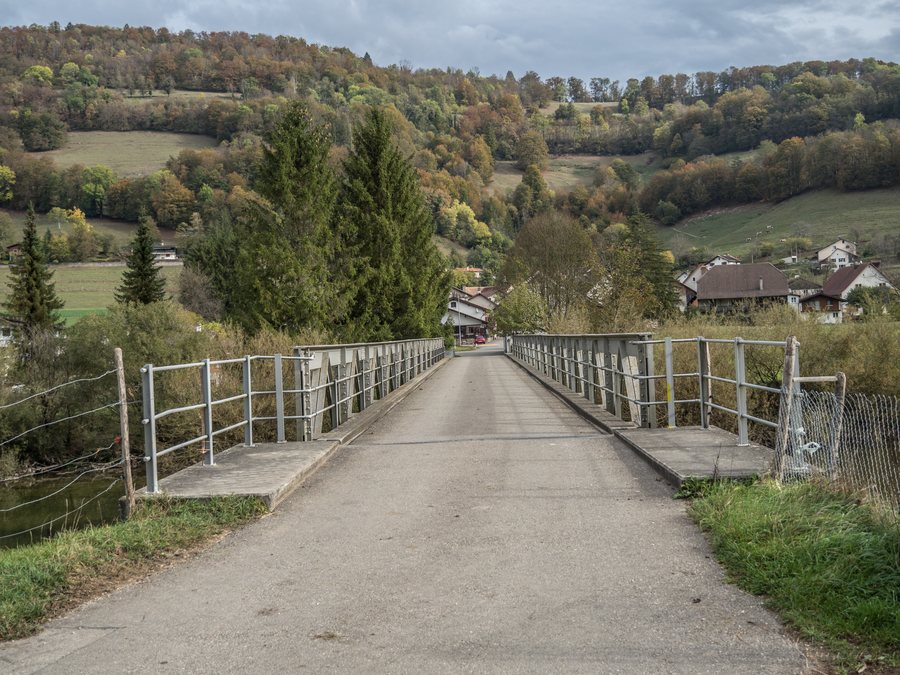 Road Bridge over the Doubs River, Ocourt