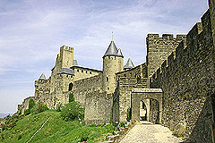 La fortezza di Carcassonne